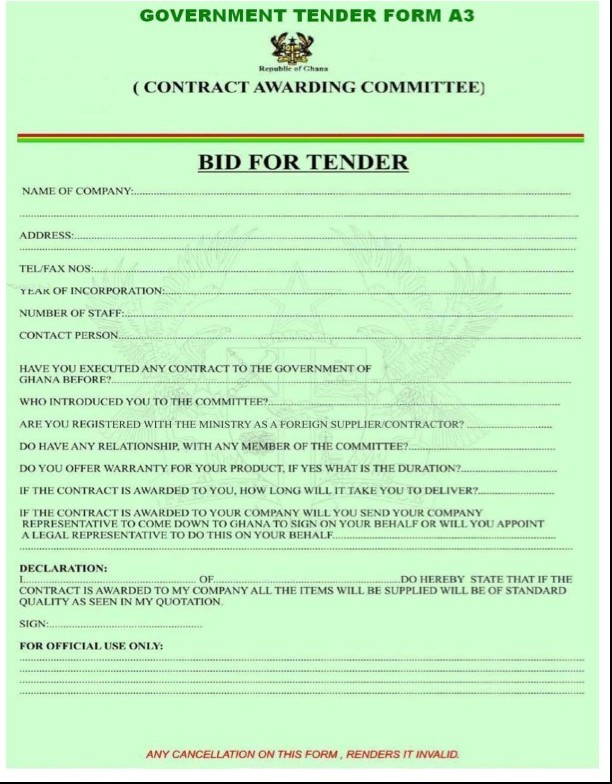 ghana-government-tender-form